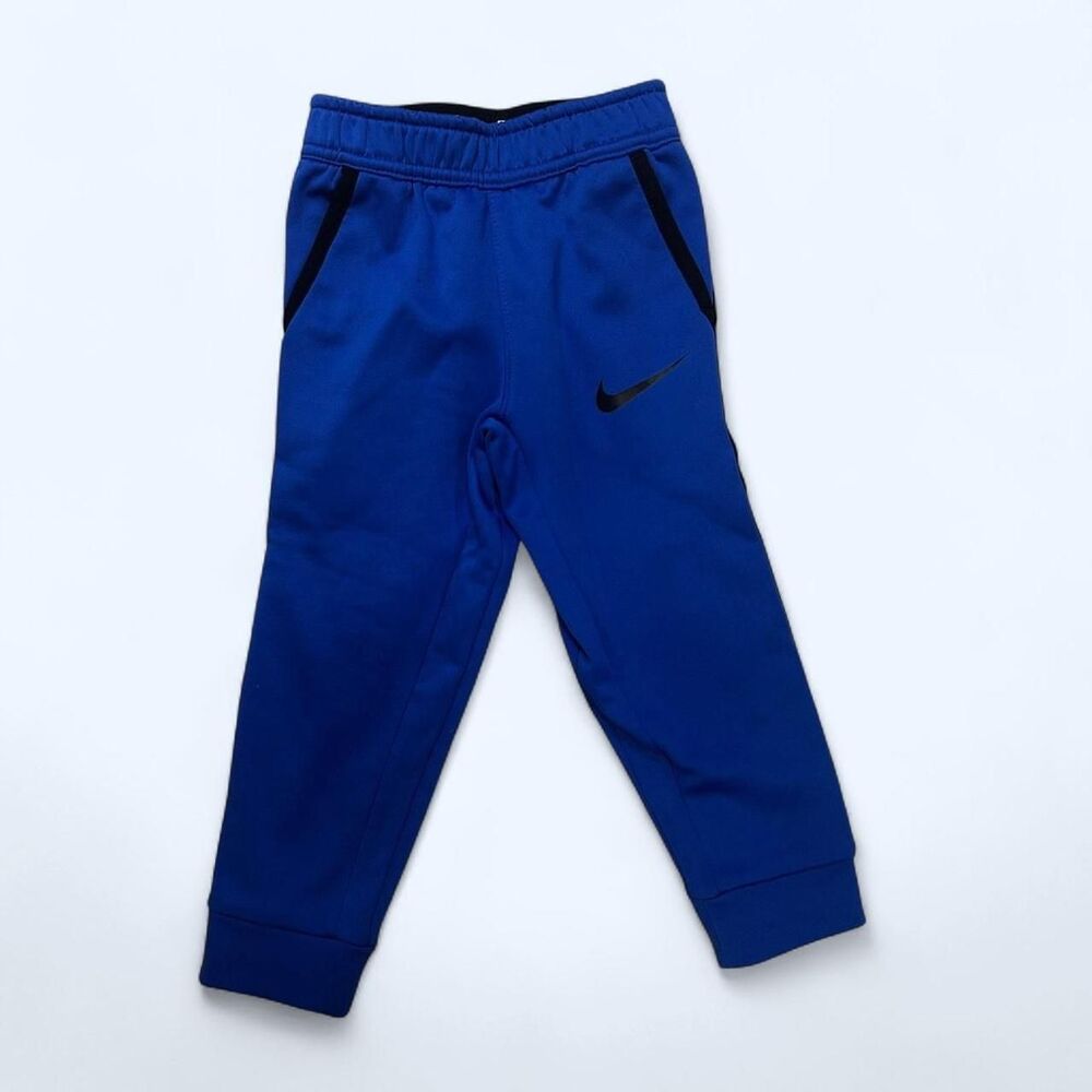 Nike Blue and Navy Joggers 3T